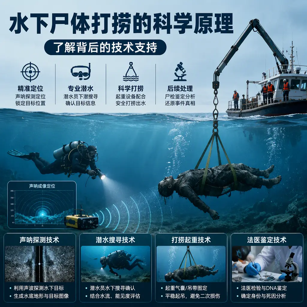 汤旺水下尸体打捞的科学原理，了解背后的技术支持